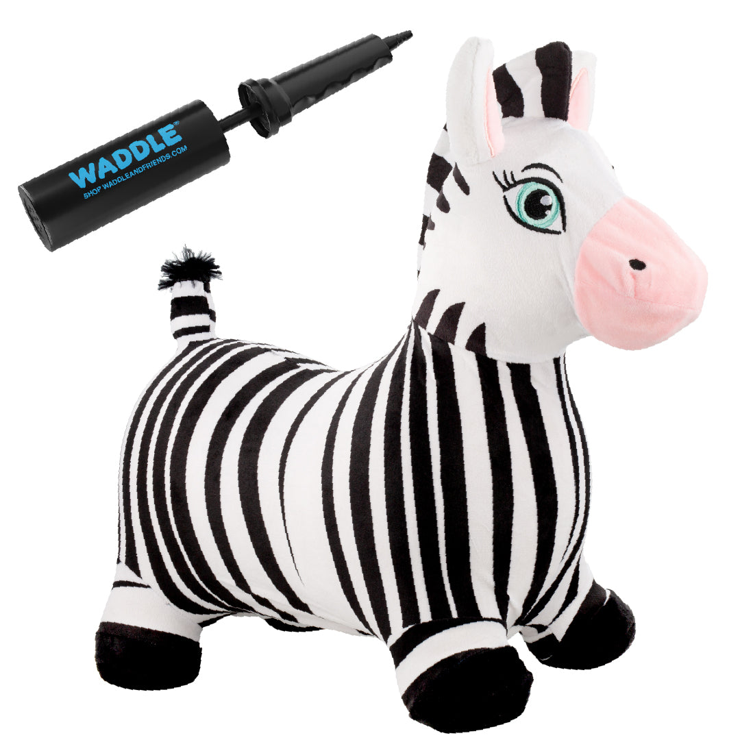 Waddle Washable Plush Cover Bouncy Animal Hoppers, Ages 2+