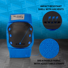 Multi-Sport Safety Gear Set for Kids, Teens, & Adults