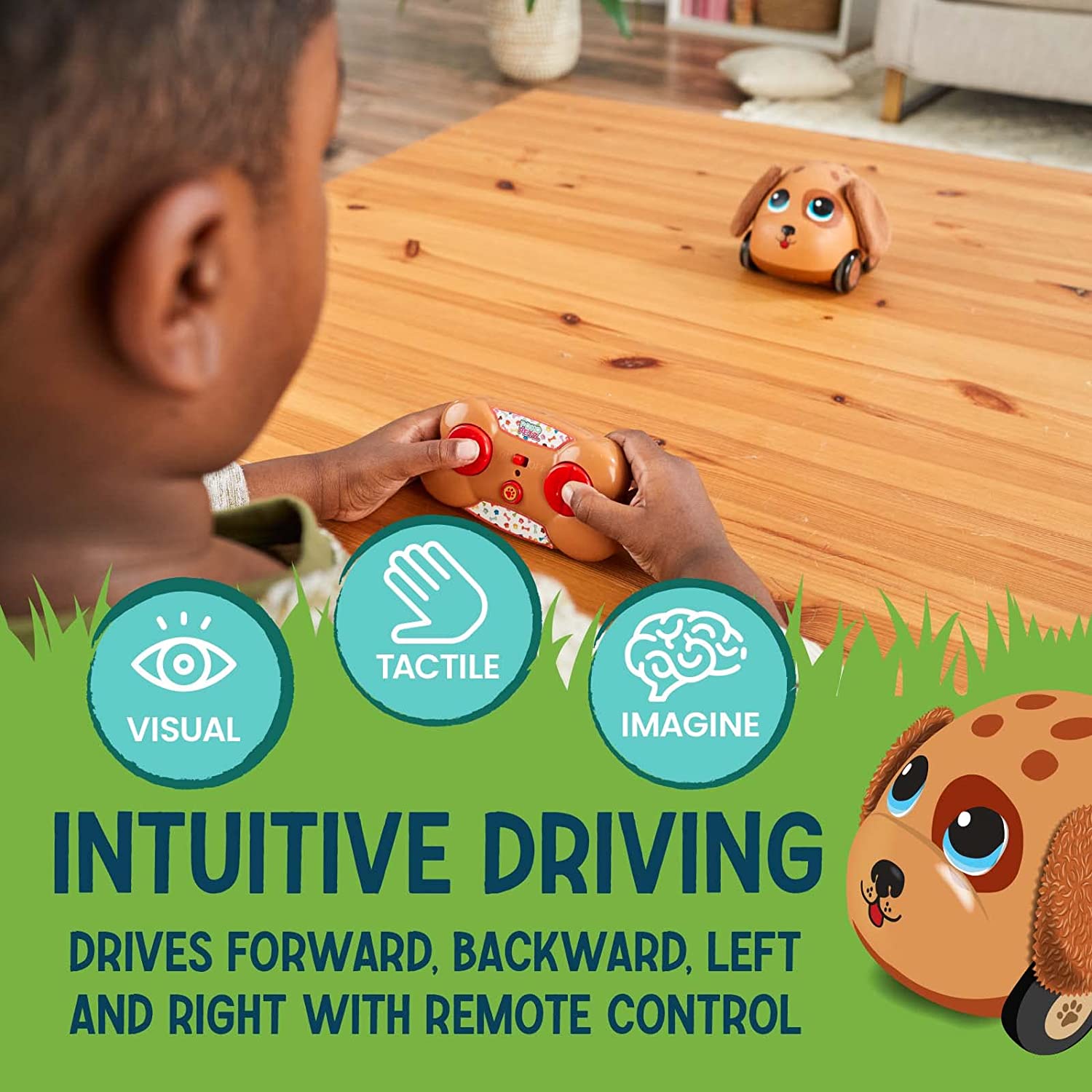 Poko Petz Remote Control RC Car Toys for Boys and Girls - 2.4GH Electronic Pet