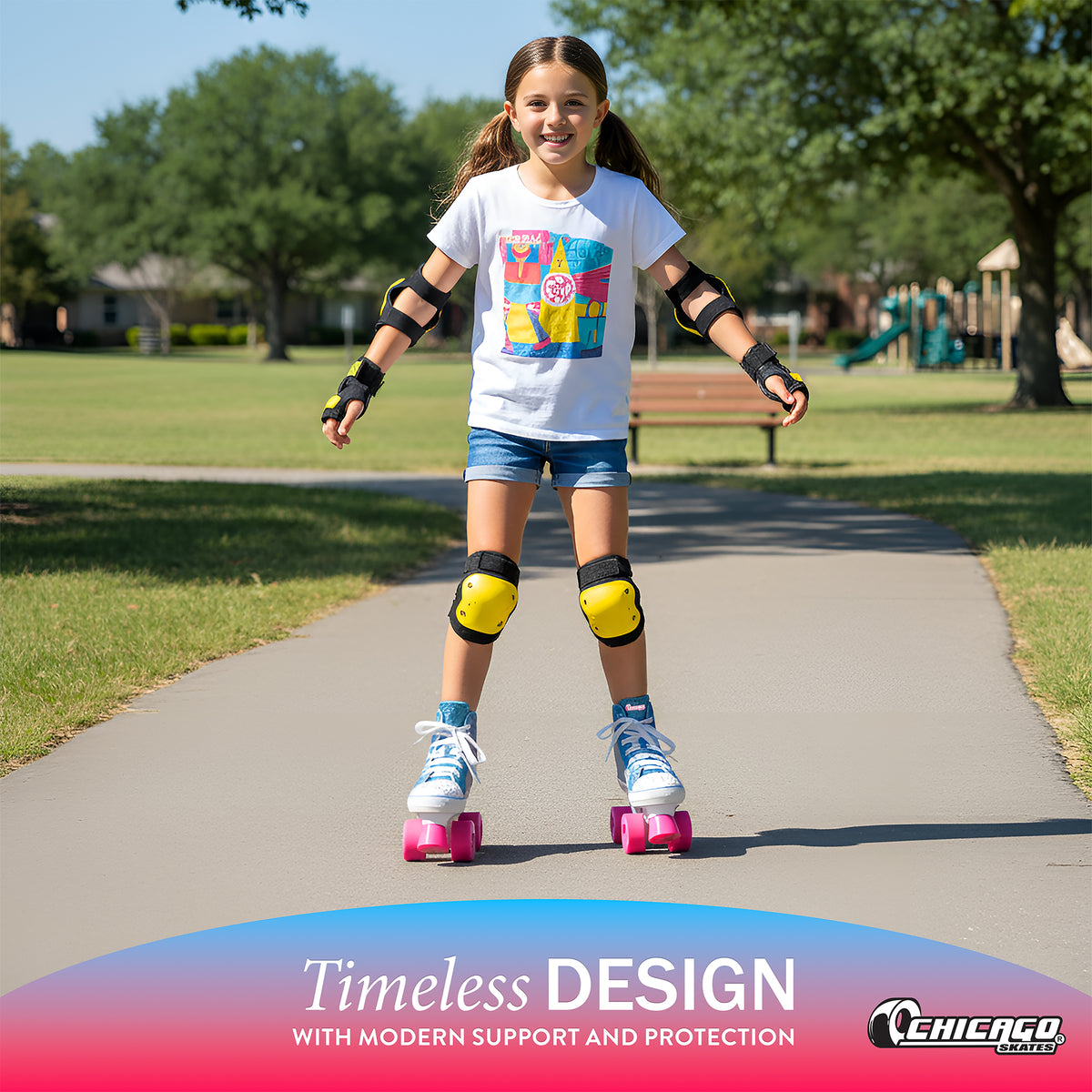 Chicago Fashion Quad Roller Skate