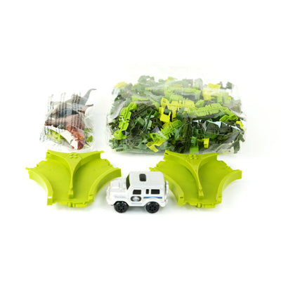 Jurassic World Dinosaur Toys, Create A Dinosaur World Road Race, Dino Track Playset for Kids Ages 5+