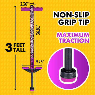 Jolt Foam Covered Pogo Stick, Kids Ages 6+, for Beginners spring