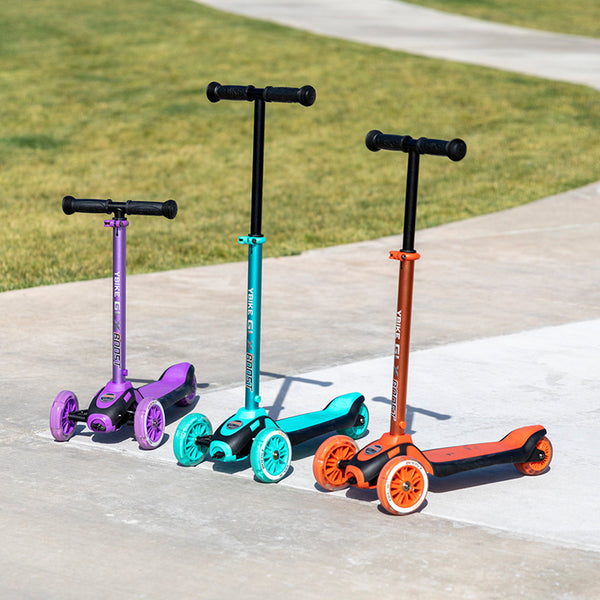 NEW YBIKE GLX Boost 3-Wheel Kick Scooter – Flybar