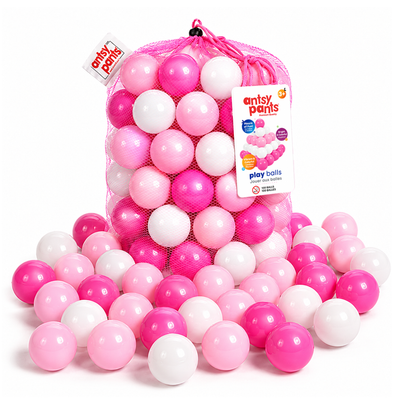 Antsy Pants 100 Ball Pit Balls, Non-Toxic Ball Pit for Toddlers 1-3