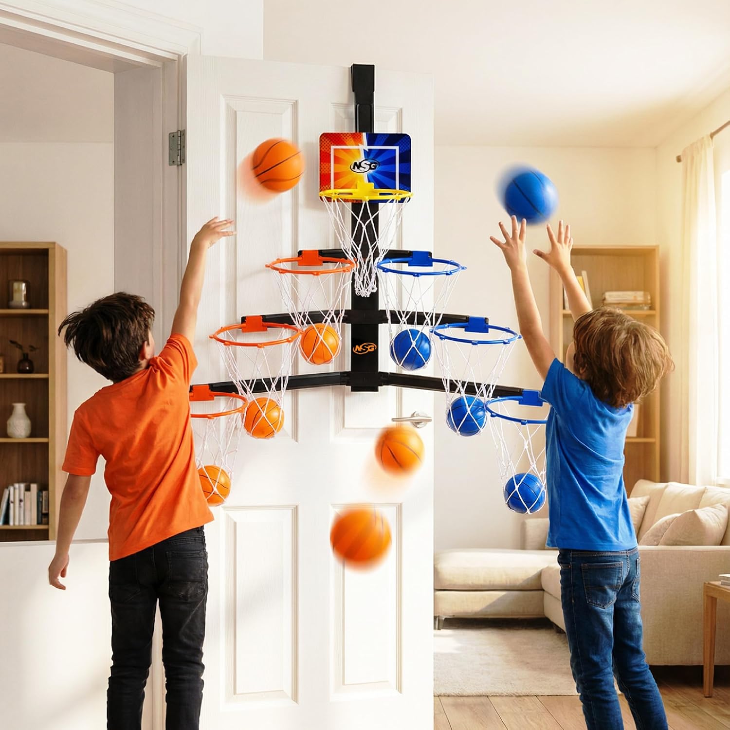 NSG Over The Door Basketball Hoop