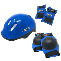 YBIKE Protective Gear Set: Child's Helmet, Wrist Guards, Knee Pads - NSG Products
