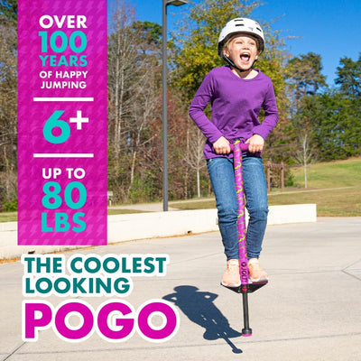 Jolt Foam Covered Pogo Stick, Kids Ages 6+, for Beginners spring