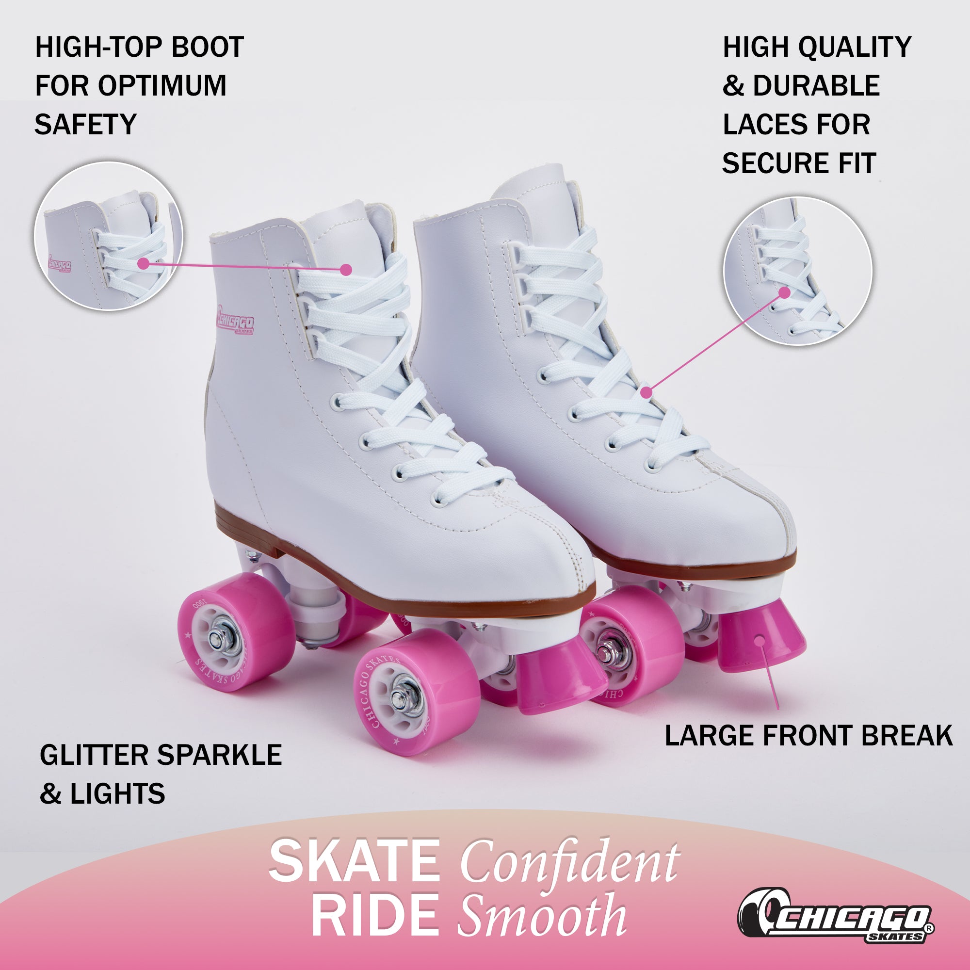 Chicago Rink Roller Skates for Girls & Boys