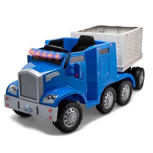 12V Kid Trax Semi-Truck with Trailer