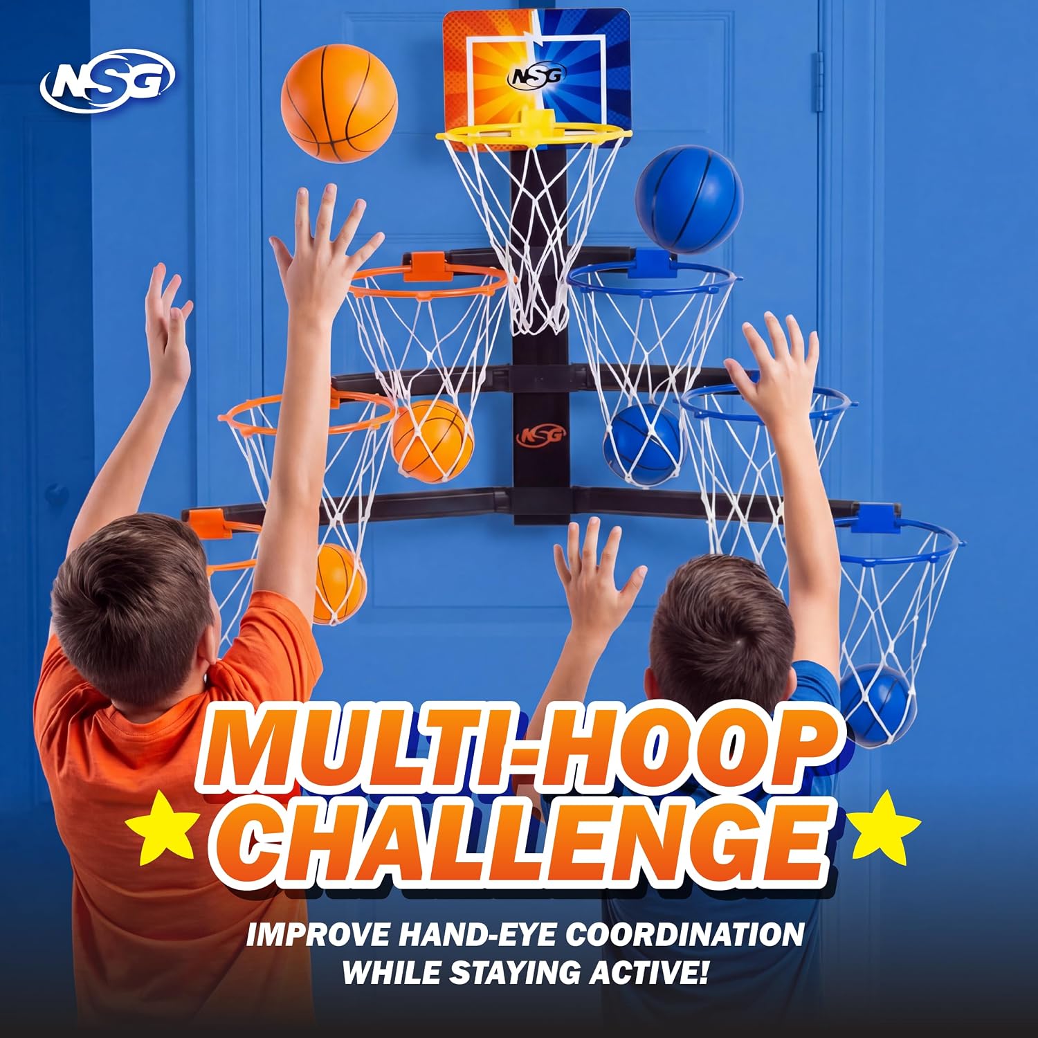 NSG Over The Door Basketball Hoop