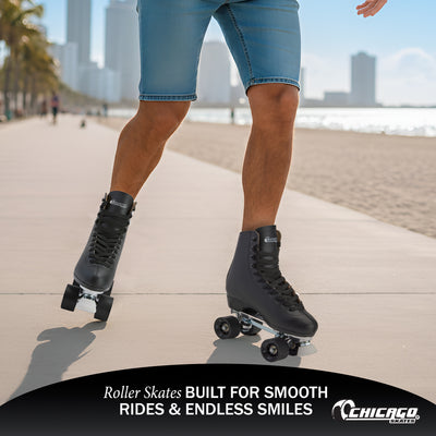 Chicago Deluxe Leather Lined Rink Skate