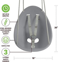 Swurfer Coconut — Your Baby's First Swing, Safe for Ages 6mo+