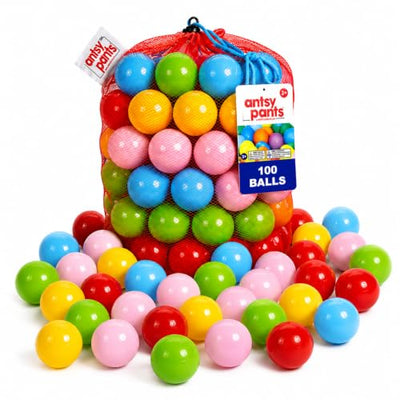 Antsy Pants 200 Ball Pit Balls for Toddlers, Sensory Toys