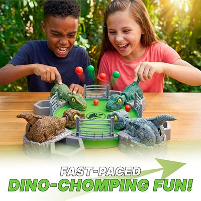 Jurassic World Ravenous Raptors Game - Dino Chomping Game