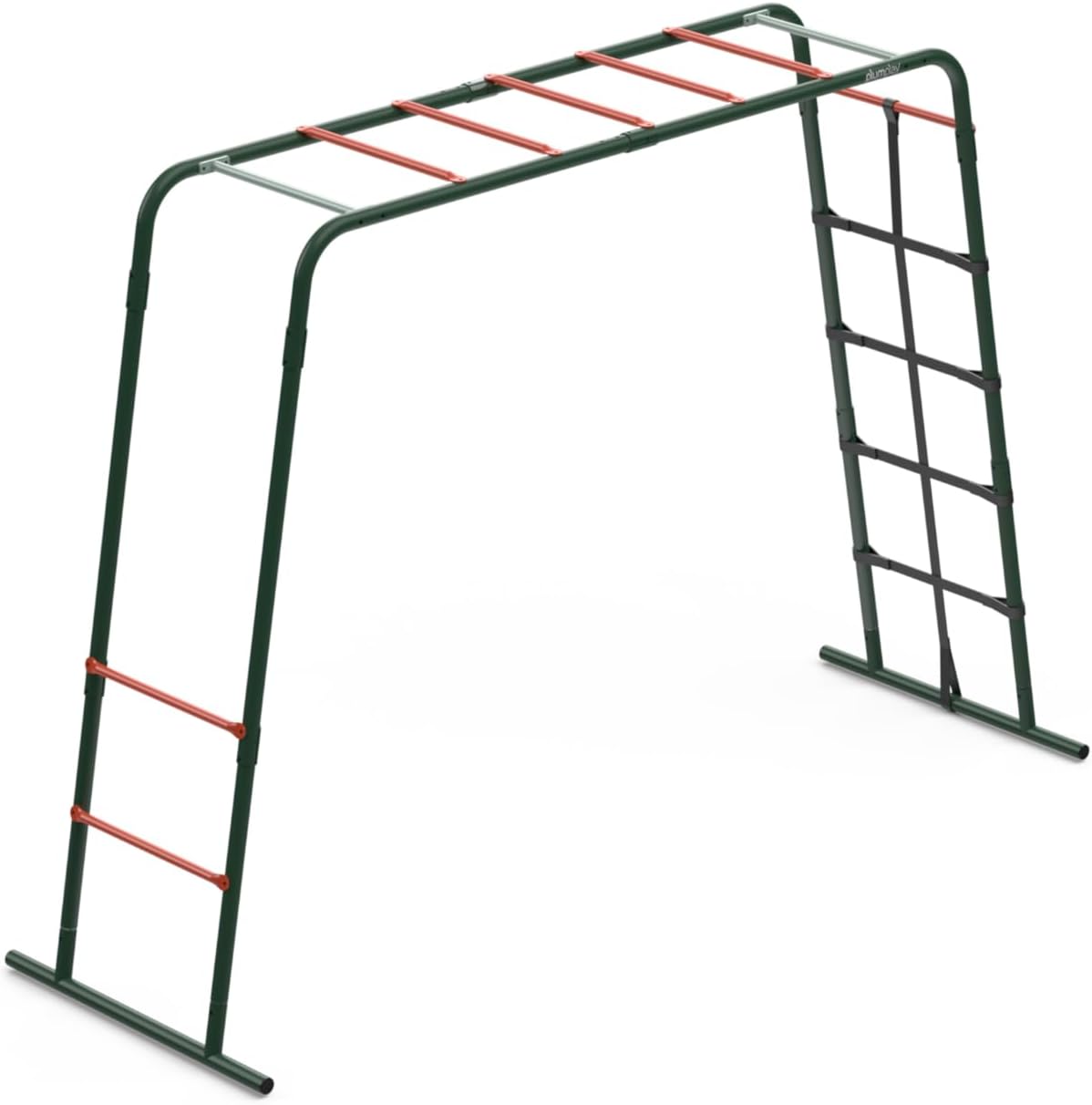 Plum Metal Monkey Bars Climbing Frame