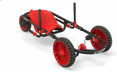 Explorer Pedal Car, 3-Wheel Go-Kart, Ages 4+, 155lb Capacity