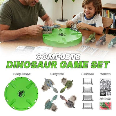 Jurassic World Ravenous Raptors Game - Dino Chomping Game