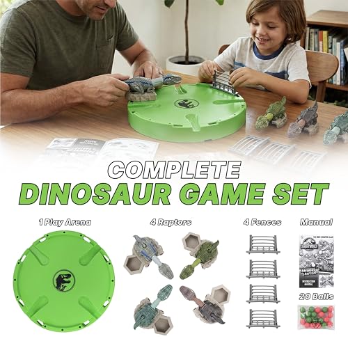 Jurassic World Ravenous Raptors Game - Dino Chomping Game
