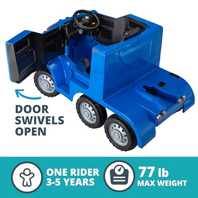 12V Kid Trax Semi-Truck with Trailer