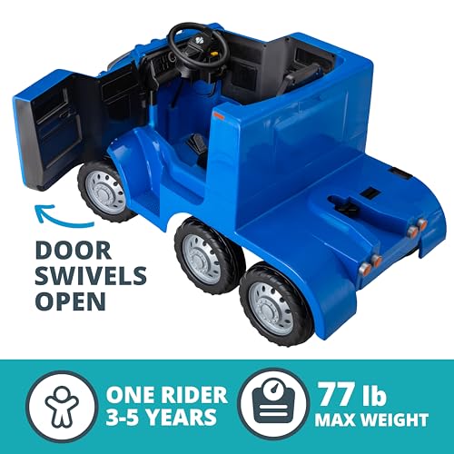 12V Kid Trax Semi-Truck with Trailer