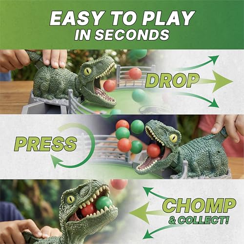 Jurassic World Ravenous Raptors Game - Dino Chomping Game