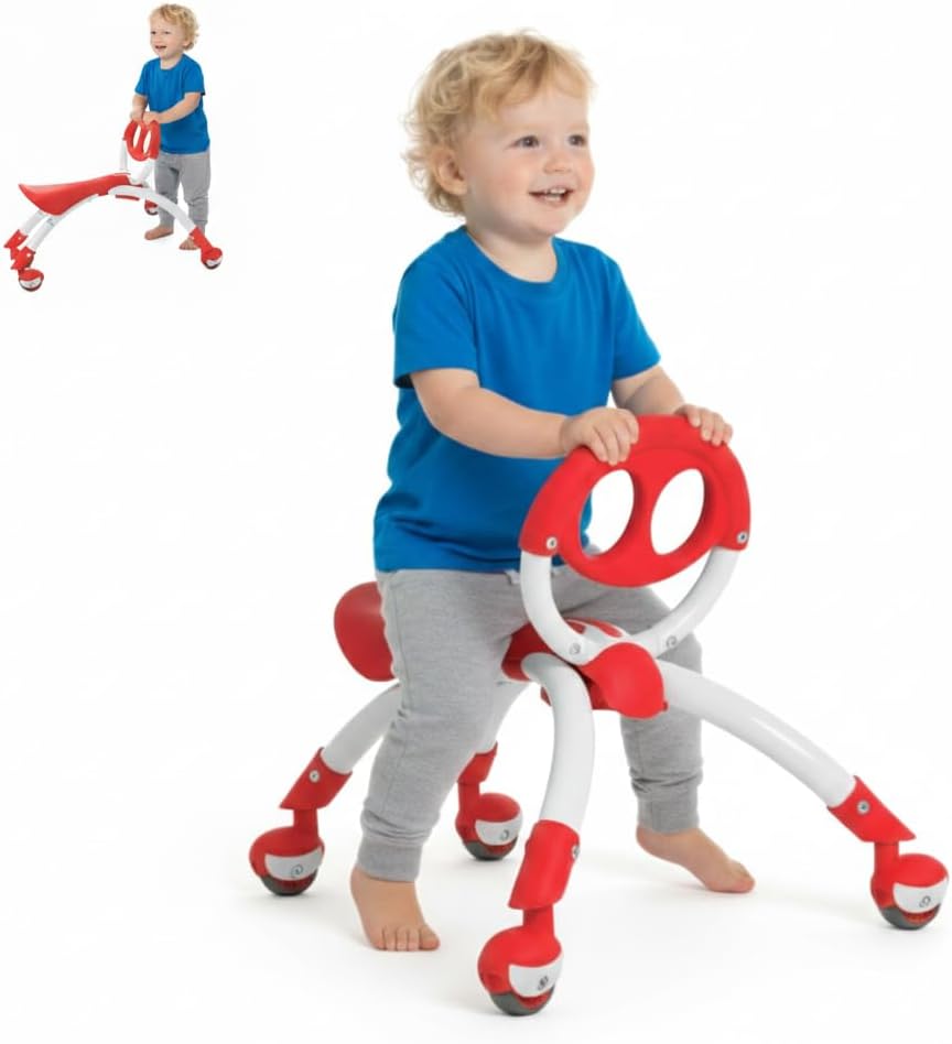 Pewi Walking Ride-On Toy, Baby Walker & Toddler Ride-On, Ages 9M-3 Years