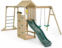 Plum Lookout Tower with Monkey Bars & Swing Arm