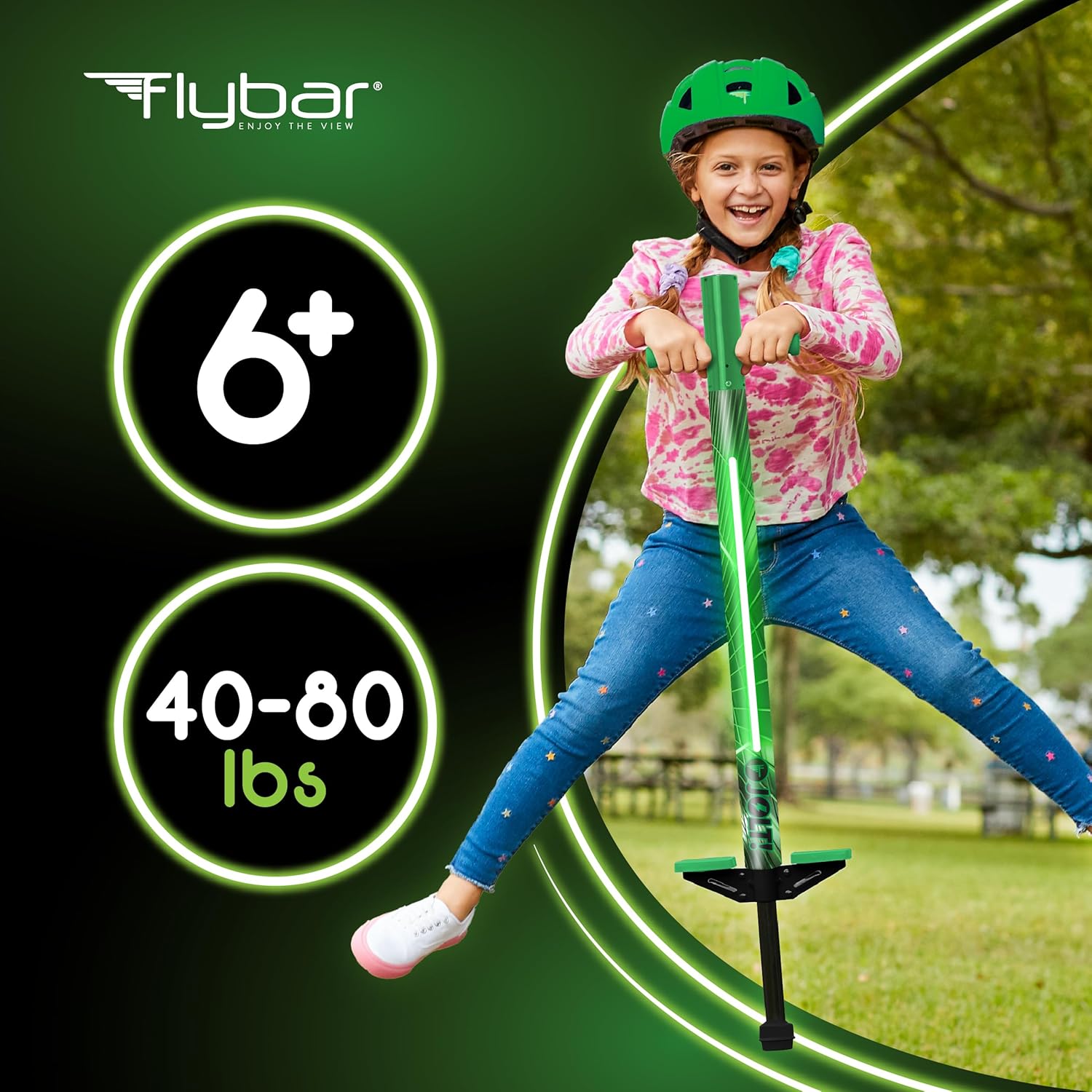 Jolt Foam Covered Pogo Stick, Kids Ages 6+, for Beginners spring