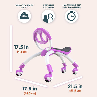YBIKE Pewi Elite Walking/Ride On Toy