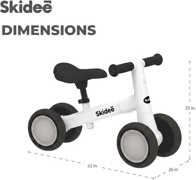 Skidee Toddler Balance Bike 1-3