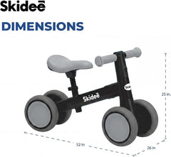Skidee Toddler Balance Bike 1-3