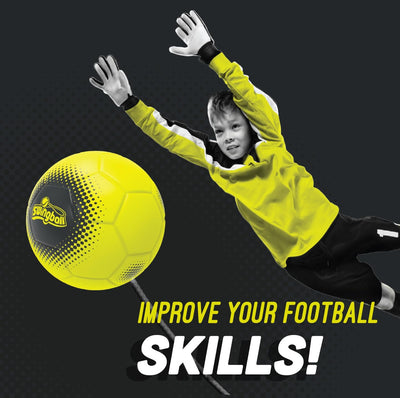 Swingball Reflex Soccer All-Surface Training Aid,  Master Ball Control & Quick Reflexes – The Ultimate Solo Soccer Trainer!