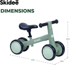 Skidee Toddler Balance Bike 1-3