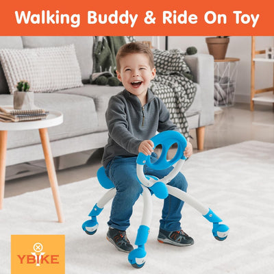 Pewi Walking Ride-On Toy, Baby Walker & Toddler Ride-On, Ages 9M-3 Years