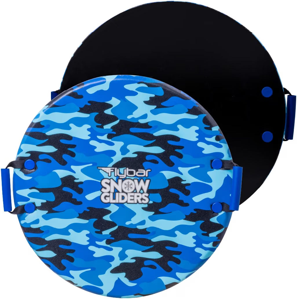 Flybar 26" Foam Saucer Snow Sled, Ages 5+, 110lb Capacity