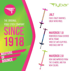 Original Foam Maverick Pogo Stick, Kids Ages 5+, 40-80lbs