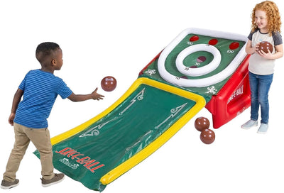 NSG Playland Inflatable Skee Ball Game for Kids & Family, 5FT