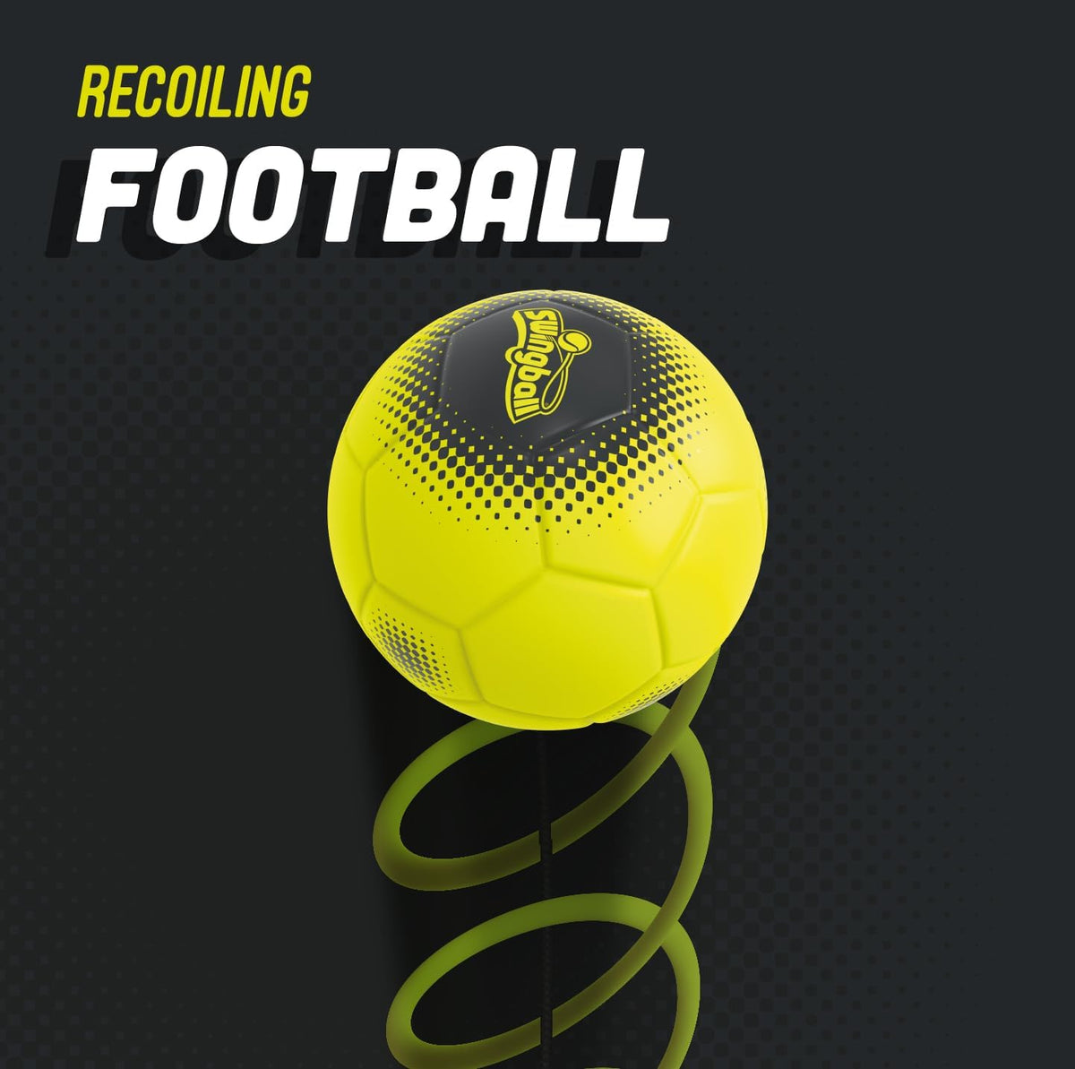 Swingball Reflex Soccer All-Surface Training Aid,  Master Ball Control & Quick Reflexes – The Ultimate Solo Soccer Trainer!