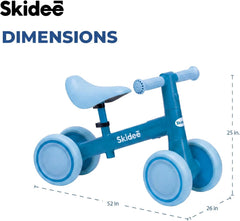 Skidee Toddler Balance Bike 1-3
