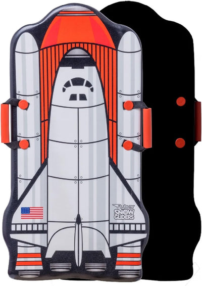 Flybar Kids 36” Foam Snow Sled with Slick Bottom & PE Core Build, Holds Up To 110 Lbs