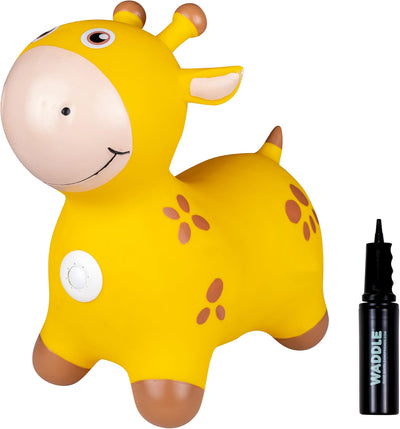 Waddle Bouncy Animal Hopper, Inflatable Riding Toy, Ages 2+