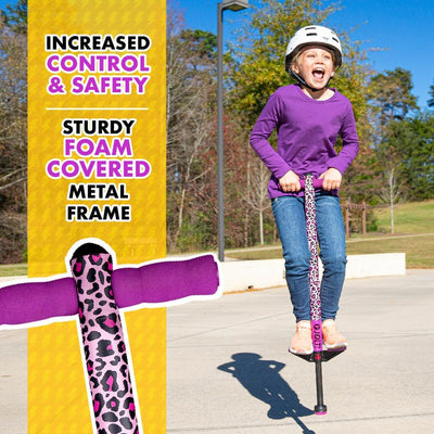 Jolt Foam Covered Pogo Stick, Kids Ages 6+, for Beginners spring