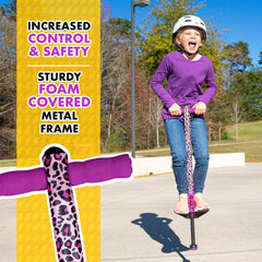 Jolt Foam Covered Pogo Stick, Kids Ages 6+, for Beginners spring