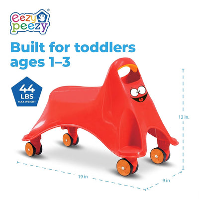 Eezy Peezy Googly Whirlee Baby Walker Ride-On Toy, Ages 1-3, 8 Pack