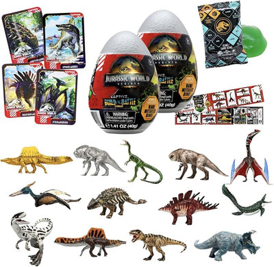Jurassic World Captivz 2-Pack Surprise Eggs for Kids Ages 3+