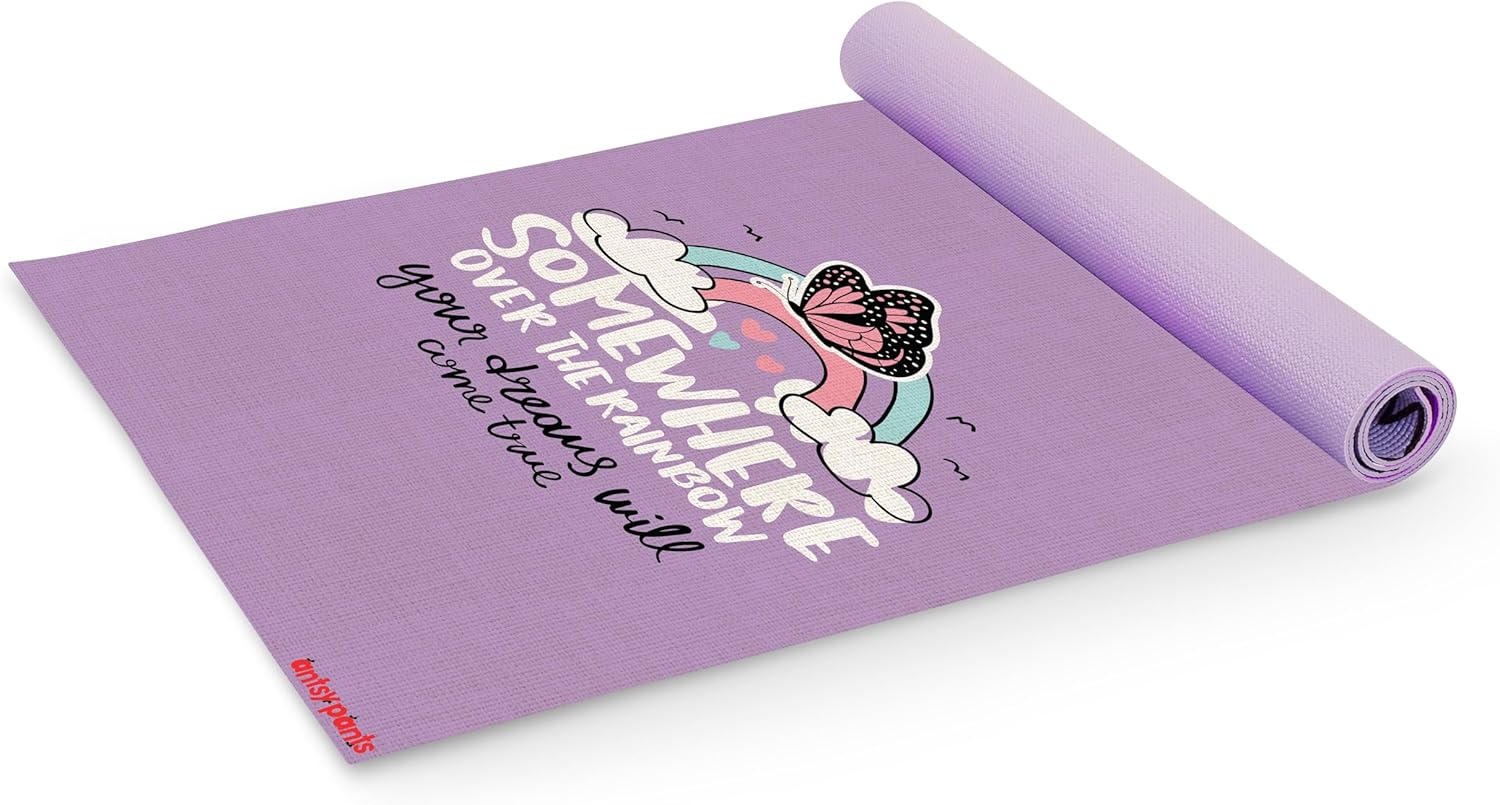 Antsy Pants Kids Yoga Mat - Yoga Mat for Kids, Yoga Mats for Home Workout