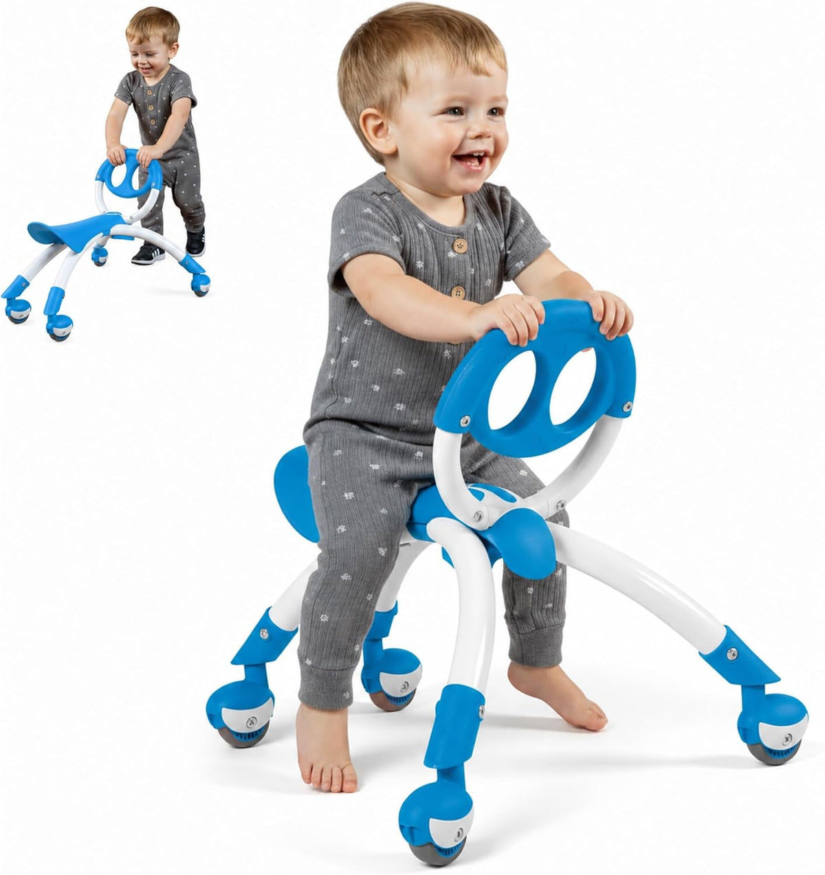 Pewi Walking Ride-On Toy, Baby Walker & Toddler Ride-On, Ages 9M-3 Years