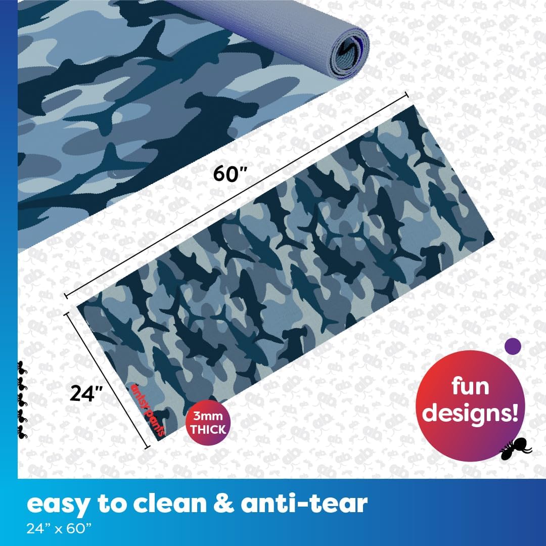 Antsy Pants Kids Yoga Mat - Yoga Mat for Kids, Yoga Mats for Home Workout