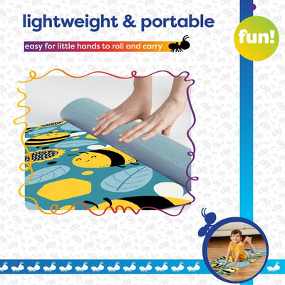 Antsy Pants Kids Yoga Mat - Yoga Mat for Kids, Yoga Mats for Home Workout