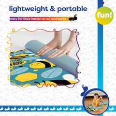 Antsy Pants Kids Yoga Mat - Yoga Mat for Kids, Yoga Mats for Home Workout